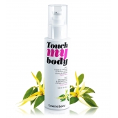 Силиконовый лубрикант 2-в-1 Touch My Body с ароматом иланг-иланга - 100 мл. - Love to Love - купить с доставкой в Омске