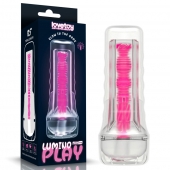 Светящийся в темноте мастурбатор 8.5 Lumino Play Masturbator - Lovetoy - в Омске купить с доставкой