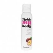 Массажная хрустящая пенка Tickle my body с ароматом маракуйи - 150 мл. - Love to Love - купить с доставкой в Омске