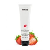 Лубрикант на водной основе Nuei Inlube с алоэ вера и ароматом клубники - 100 мл. - Nuei cosmetics - купить с доставкой в Омске