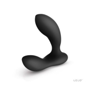 Чёрный перезаряжаемый стимулятор простаты Bruno Black - Lelo - в Омске купить с доставкой