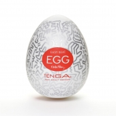 Мастурбатор-яйцо Keith Haring EGG PARTY - Tenga - в Омске купить с доставкой