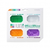 Набор из 4 мастурбаторов-стимуляторов Tenga Uni Variety Pack - Tenga - в Омске купить с доставкой