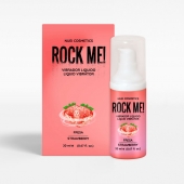 Жидкий вибратор Nuei Rock Me! с ароматом клубники - 20 мл. - Nuei cosmetics - купить с доставкой в Омске
