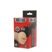 Нежный мастурбатор-ротик REALSTUFF 5INCH MASTURBATOR BJ - Dream Toys - в Омске купить с доставкой