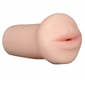 Нежный мастурбатор-ротик REALSTUFF 5INCH MASTURBATOR BJ - Dream Toys - в Омске купить с доставкой