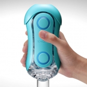 Голубой мастурбатор Tenga Flip ORB Ocean - Tenga - в Омске купить с доставкой