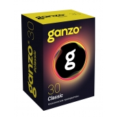 Классические презервативы с обильной смазкой Ganzo Classic - 30 шт. - Ganzo - купить с доставкой в Омске