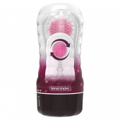 Прозрачный текстурированный мастурбатор Vacuum Cup Masturbator Black Hole - Baile - в Омске купить с доставкой