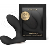 Черный вибростимулятор простаты Hugo 2 - Lelo - в Омске купить с доставкой