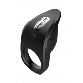 Черное эрекционное виброкольцо Vibro Lust Ring - MALESATION - в Омске купить с доставкой