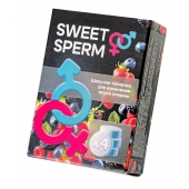 Шипучие таблетки для мужчин Sweet Sperm для изменения вкуса спермы (4 шт. по 0,5 гр.) - Капиталпродукт - купить с доставкой в Омске