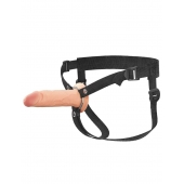 Полый страпон на ремнях 6’’ Hollow Silicone Strap-on - Pipedream - купить с доставкой в Омске