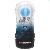 Прозрачный текстурированный мастурбатор Vacuum Cup Masturbator Planet - Baile - в Омске купить с доставкой