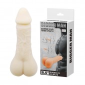 Мастурбатор-насадка Bigger Man - 21,5 см. - Baile - в Омске купить с доставкой