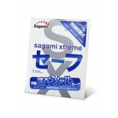 Презерватив Sagami Xtreme Ultrasafe с двойным количеством смазки - 1 шт. - Sagami - купить с доставкой в Омске
