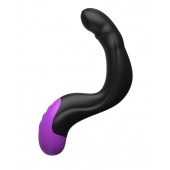 Черно-фиолетовый вибромассажёр простаты Hyper-Pulse P-Spot Massager - Pipedream - в Омске купить с доставкой