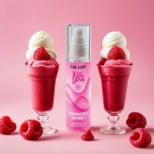 Съедобное массажное масло Kiss Land Raspberry Sorbet - 75 мл. - THE LUFF - купить с доставкой в Омске