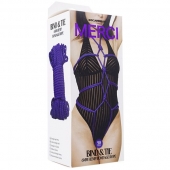 Фиолетовая верёвка для связывания и фиксации Bind Tie - 15,24 м. - Doc Johnson - купить с доставкой в Омске