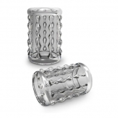 Прозрачная насадка с бороздками STAY HARD COCK SLEEVE 04 CLEAR - Blush Novelties - в Омске купить с доставкой