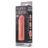 Фаллоудлинитель SUPER HERO Casanova - 18 см. - Lola Games - в Омске купить с доставкой