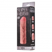 Фаллоудлинитель SUPER HERO Dewil - 17,5 см. - Lola Games - в Омске купить с доставкой