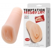 Телесный тугой мастурбатор-вагина Passion Lady - Baile - в Омске купить с доставкой