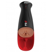 Мастурбатор-вагина в колбе с вибрацией Fuck-O-Matic Pro XL - Pipedream - в Омске купить с доставкой