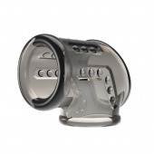 Дымчатая насадка на пенис и мошонку - Baile - в Омске купить с доставкой