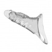 Прозрачная насадка на пенис - 22 см. - Baile - в Омске купить с доставкой