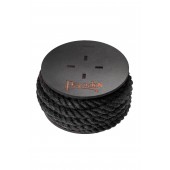 Черная веревка для шибари на катушке - 5 м. - Pecado - купить с доставкой в Омске