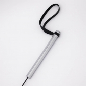 Черный стек с металлической ручкой - Crazy Handmade - купить с доставкой в Омске