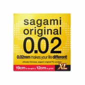 Презерватив увеличенного размера Sagami Original 0.02 XL-size - 1 шт. - Sagami - купить с доставкой в Омске