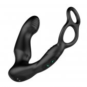 Черный двухмоторный массажер простаты Nexus Simul8 Wave Edition - Nexus Range - в Омске купить с доставкой