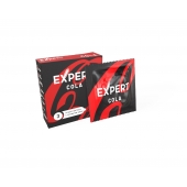 Презервативы с ароматом колы Expert Cola - 3 шт. - Expert - купить с доставкой в Омске