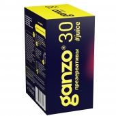 Ароматизированные презервативы Ganzo Juice - 30 шт. - Ganzo - купить с доставкой в Омске