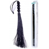 Черная силиконовая плеть - 37 см. - Boys of Toys - купить с доставкой в Омске