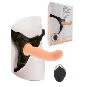 Женский вибрострапон со съемной насадкой и пультом ДУ - Erokay - купить с доставкой в Омске