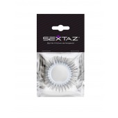 Круглое эрекционное кольцо с длинными «ресничками» - Sextaz - в Омске купить с доставкой