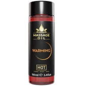 Массажное масло с согревающим эффектом Massage Oil Warming - 100 мл. - HOT - купить с доставкой в Омске