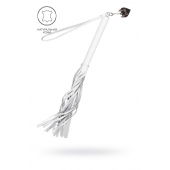 Белая кожаная плеть - 50 см. - Pecado - купить с доставкой в Омске