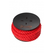 Красная веревка для шибари на катушке - 5 м. - Pecado - купить с доставкой в Омске