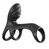 Черная насадка на пенис Ultimate Couples Cage Pro - Pipedream - в Омске купить с доставкой