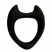 Черное эрекционное кольцо с рожками Wooomy Toro M - Adrien Lastic - в Омске купить с доставкой