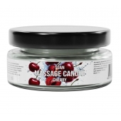 Массажная свеча «Спелая вишня» - 50 мл. - SGAN - купить с доставкой в Омске