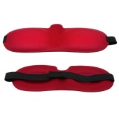 Красная глухая маска на резинке - Sitabella - купить с доставкой в Омске