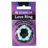 Цветное эрекционное кольцо Love Ring с бусинами - Sitabella - в Омске купить с доставкой