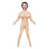Телесная надувная секс-кукла с пышным бюстом - NMC - в Омске купить с доставкой
