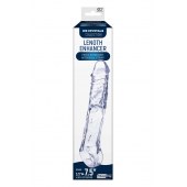 Прозрачная насадка-удлинитель Length Enhancer с подхватом - 22,3 см. - NMC - в Омске купить с доставкой