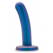 Синяя насадка с гладкой поверхностью Surrender 5.75 Inch Intermediate Pegging Dildo - 14,6 см. - Blush Novelties - купить с доставкой в Омске